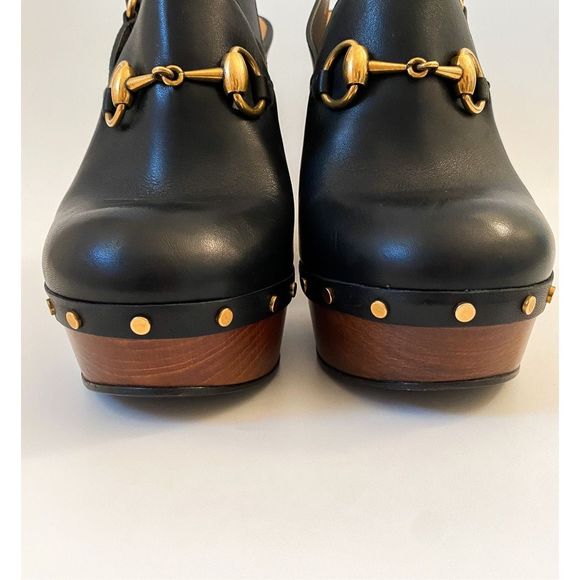 Gucci Horsebit Amstel Platform Mule Leather Clog
Size 37, 7 - Picture 5 of 13